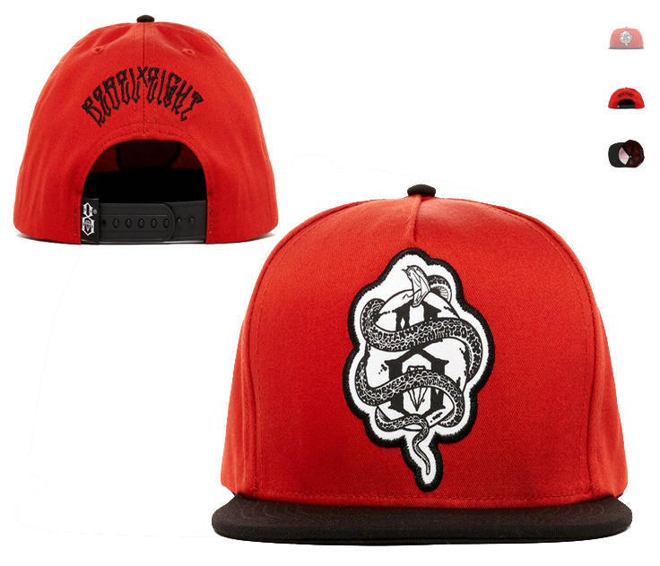 Rebel8 Red Snapback Hat LS